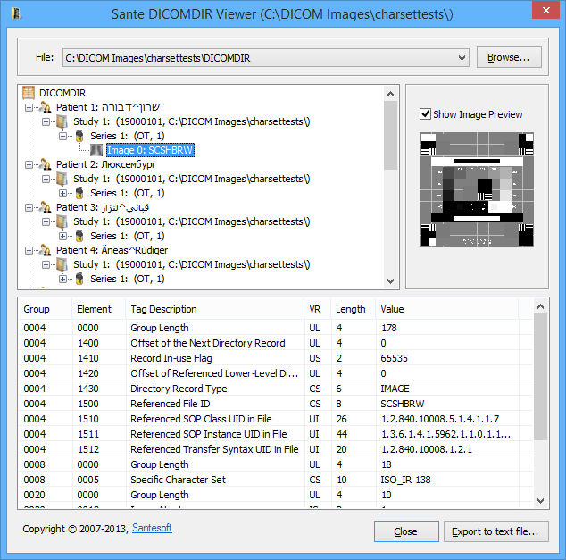 От: Santesoft (3); Цена: Бесплатно; Размер: 1.80Mb; Скачать; Sante DICOMDIR